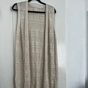 Cardigan knitted